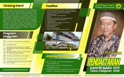 Penerimaan Santri Baru (PSB) YTP 2025/2026